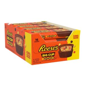 REESE'S BIG CUP WITH PIECES KING SIZE 16CT 2.8OZ