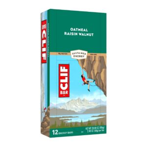 CLIF PROTEIN BAR OATMEAL RAISIN WALNUT 12CT