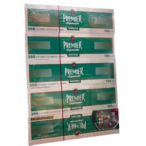 PREMIER TUBE 100 MENTHOL 5CT