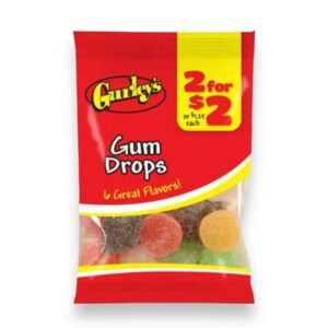 GURLEY'S GUM DROPS 2 FOR $2 12CT