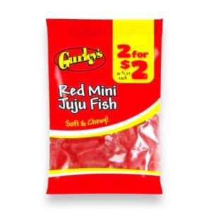 GURLEY'S RED MINI JUJU FISH 2 FOR $2 12CT