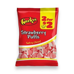 GURLEY'S GUMMY STRAWBERRY PUFFS 2 FOR $2 12CT
