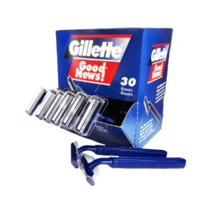 GILLETTE GOOD NEWS RAZORS 30CT BOX