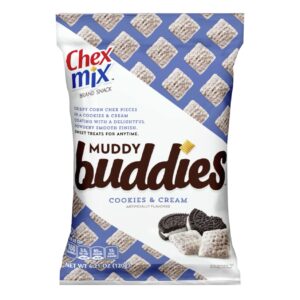 CHEX MIX 4.25Z MUDDY BUDIE COOKIES & CREAM EACH