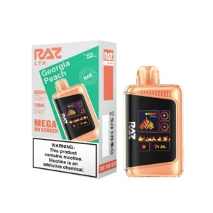 RAZ LTX 25000 PUFFS DISPOSABLE 5CT BOX -GEORGIA PEACH