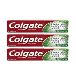 COLGATE TOOTH PASTE 2.5OZ SPARKLING WHITE MINT ZING