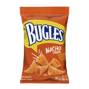 BUGLES NACHO CHEESE 3OZ EACH