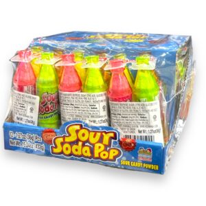 TOY SOUR SODA POP CANDY 12CT