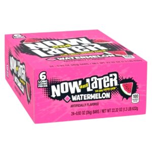 NOW AND LATER WATERMELON 24CT