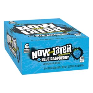 NOW AND LATER BLUE RESPBERRY 24CT