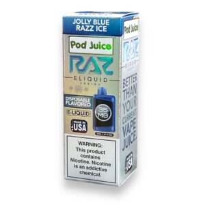RAZ ELIQUID 35MG 30ML EACH -JOLLY BLUE RAZZ ICE
