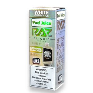 RAZ ELIQUID 35MG 30ML EACH -WHITE GUMMY ICE