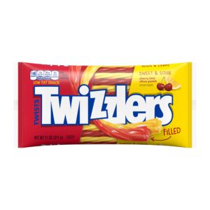 PEG TWIZZLER FILLED TWISTS SWEET N SOUR 7OZ