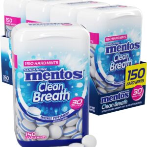MENTOS BOTTLE PEPPERMINT 150PCS BTL 4CT