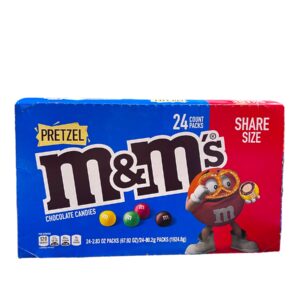M&M's PRETZEL 24CT 2.83OZ KING