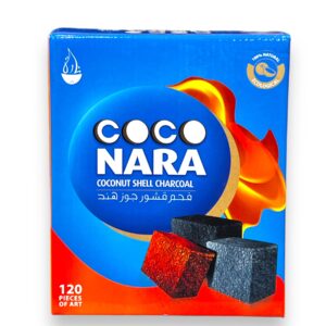 COCO NARA CHARCOAL 1KG LARGE 120CT