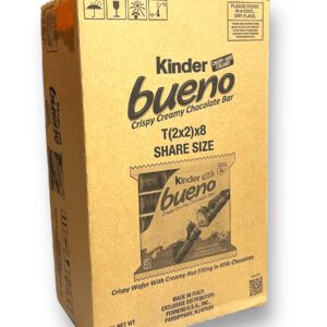 KINDER BUENO 3OZ BAR (2X2) X 8 KING 16CT