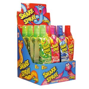 TOY SNAKE SPRAY CANDY 16CT