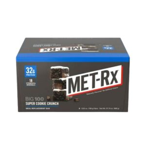 MET-RX PROTEIN BAR SUPER COOKIE 100G 9CT