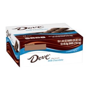 DOVE MILK CHOC REGULAR 1.44OZ 18CT