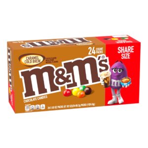 M&M's CARAMEL COLD BREW KING 2.83OZ 24CT