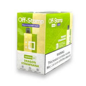 OFF-STAMP SW9000 DISPOSABLE KIT 5CT -DRAGON STRAWNANA