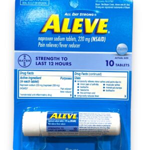 ALEVE EACH TABLETS 10CT