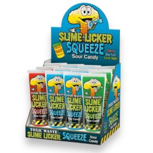 TOXIC WASTE SLIM LICKER  SQUEEZE CANDY 2.47OZ 12CT