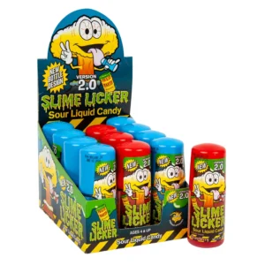 TOXIC WASTE SLIME LICKER COLORED DRUMS CANDY 12CT