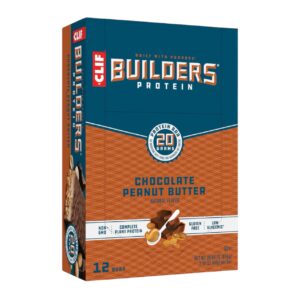 CLIF PROTEIN BAR BUILDER'S CHOCOLATE PEANUT BUTTER 12CT