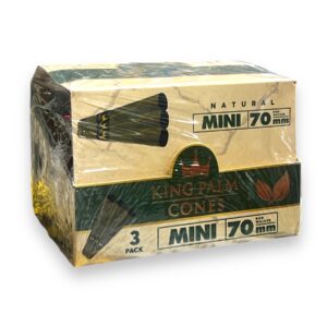 KING PALM CONES MINI 70MM 3/15CT