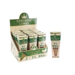 KING PALM CONES 1 1/4 84MM 3/15CT