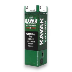 KAYAK METAL CAN L/C WINTERGREEN 10CT