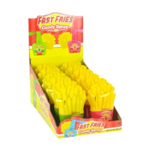 TOY FAST FRIES CANDY SPRAY 12CT