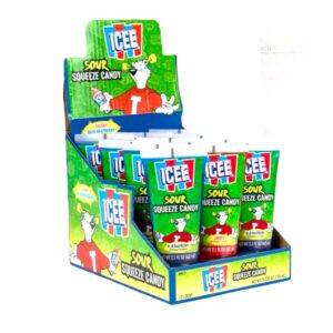 TOY ICEE SOUR SQUEEZE CANDY 2.1OZ 12CT