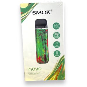 SMOK NOVO-2 KIT GREEN AND RED