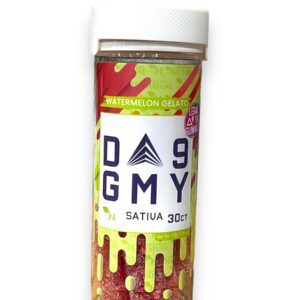 AGFN D9 GUMMY JAR 30CT - WATERMELON GELATO