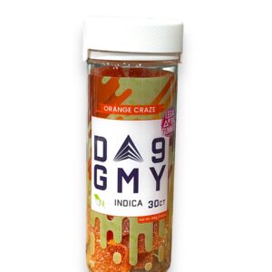 AGFN D9 GUMMY JAR 30CT - ORANGE CRAZE