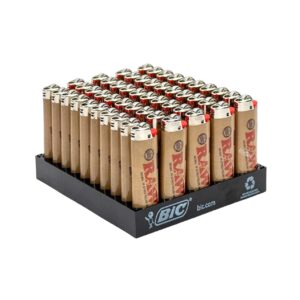BIC LIGHTER RAW CLASSIC 50CT