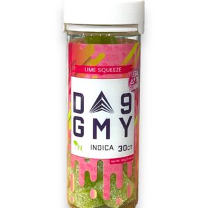 AGFN D9 GUMMY JAR 30CT - LIME SQUEEZE