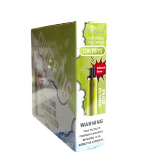 HQD CUVIE PLUS FRUIT FUSION 1200 PUFFS BOX 6CT