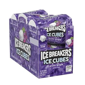 ICE BREAKERS 6CT ICE CUBES 40PCS BTL. GRAPE