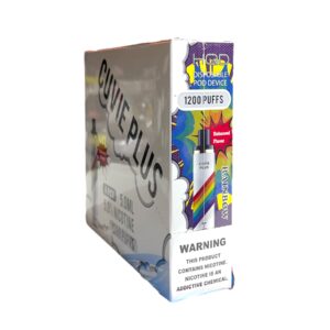HQD CUVIE PLUS RAINBOW 1200 PUFFS BOX 6CT