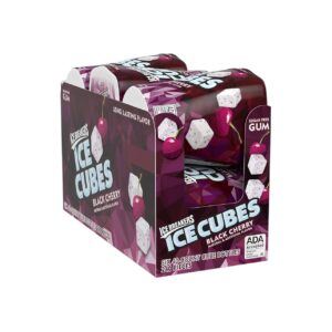 ICE BREAKERS 6CT ICE CUBES 40PCS BTL. BLACK CHERRY