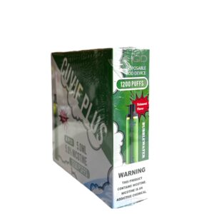 HQD CUVIE PLUS BUBBLEWATER 1200 PUFFS BOX 6CT
