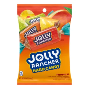 PEG JOLLY RANCHER HARD CANDY 6.5OZ TROPICAL