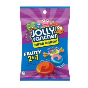 PEG JOLLY RANCHER HARD CANDY 6.5OZ FRUITY 2 IN 1
