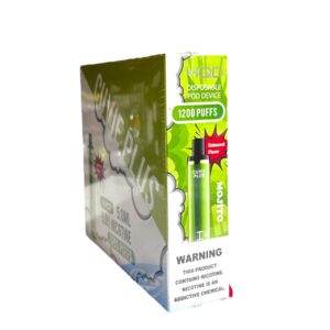HQD CUVIE PLUS MOJITO 1200 PUFFS BOX 6CT