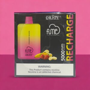 FUME RECHARGE STRAWBERRY BANANA 5000 PUFFS 10CT BOX