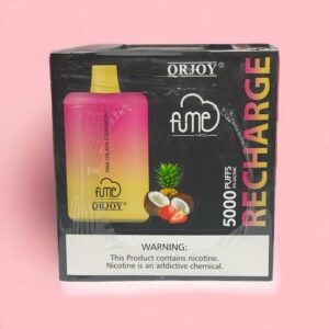 FUME RECHARGE PINA COLADA STRAWBERRY 5000 PUFFS 10 CT BOX